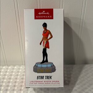 Hallmark Star Trek Uhura Keepsake Ornament - Red and Black